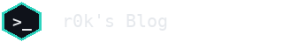 r0k's Blog